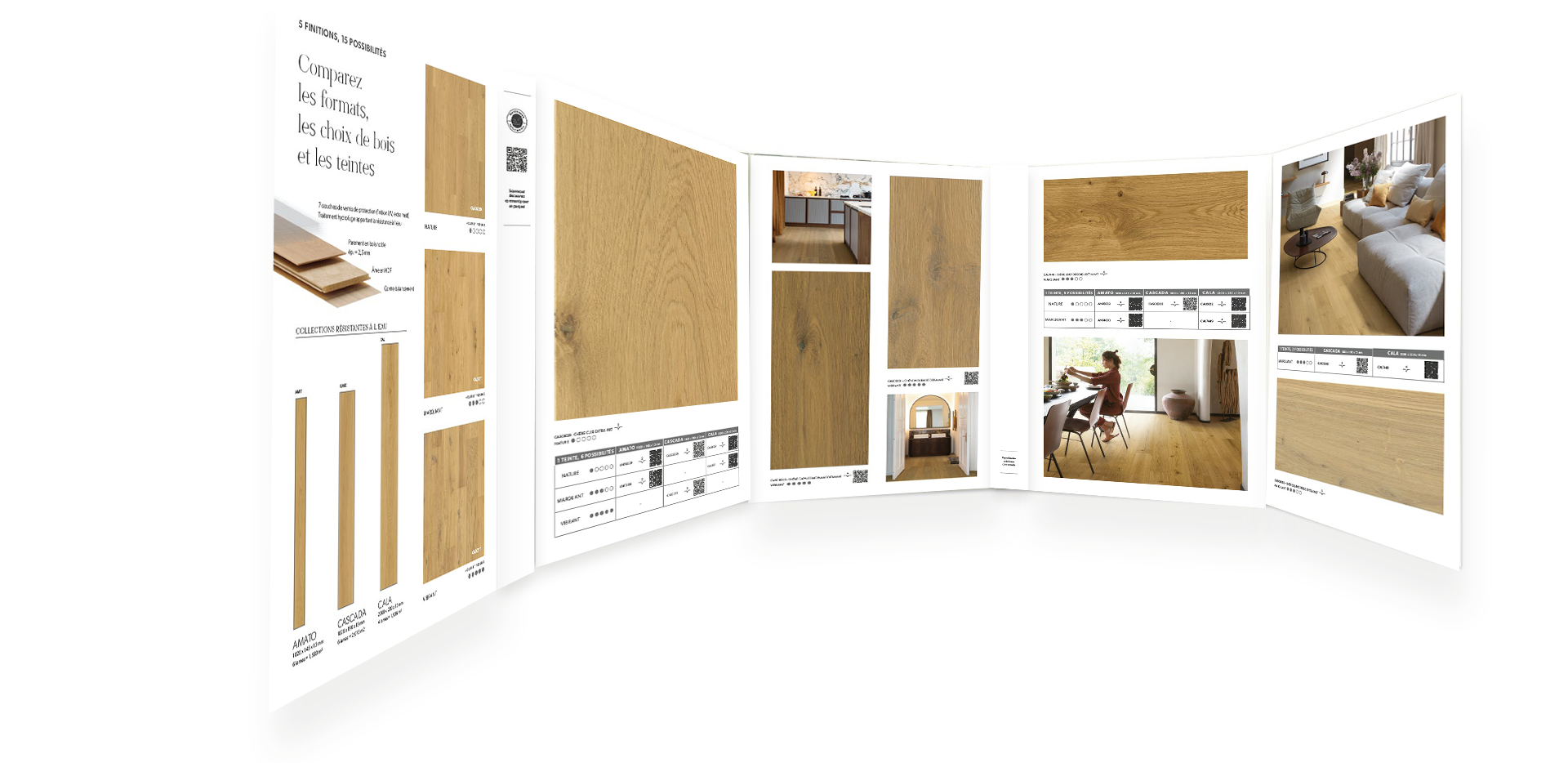 Nuancier ouvert Quick Step Udirev